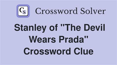 Prada products Crossword Clue 